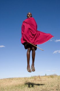 Jumping Massai